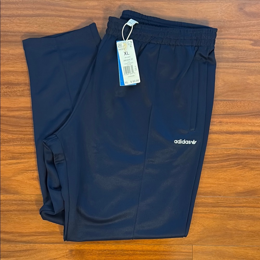 Adidas Dark Blue Joggers (Brand New)